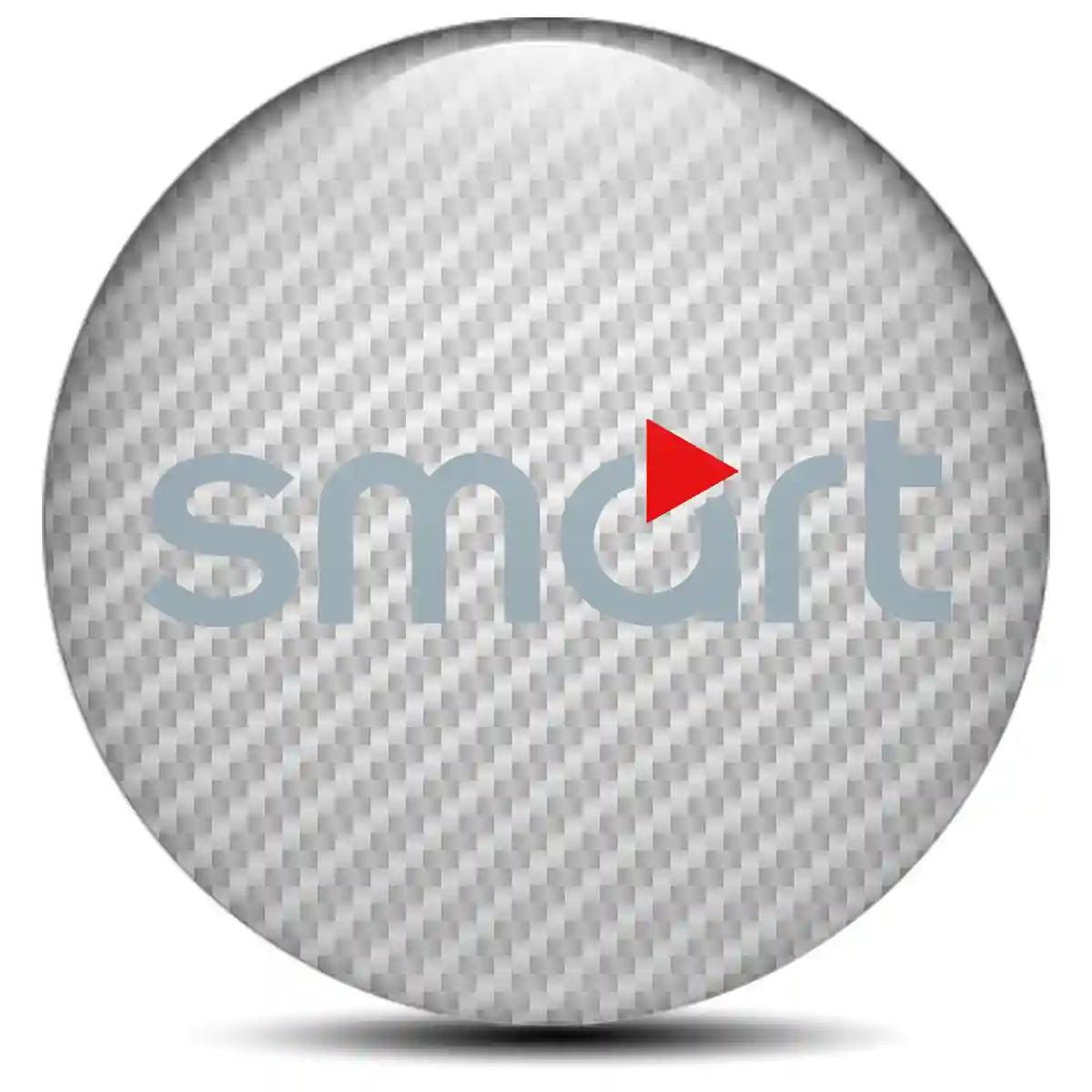 Mercedes Smart Logo Emblem Self-Adhesive Refined Design