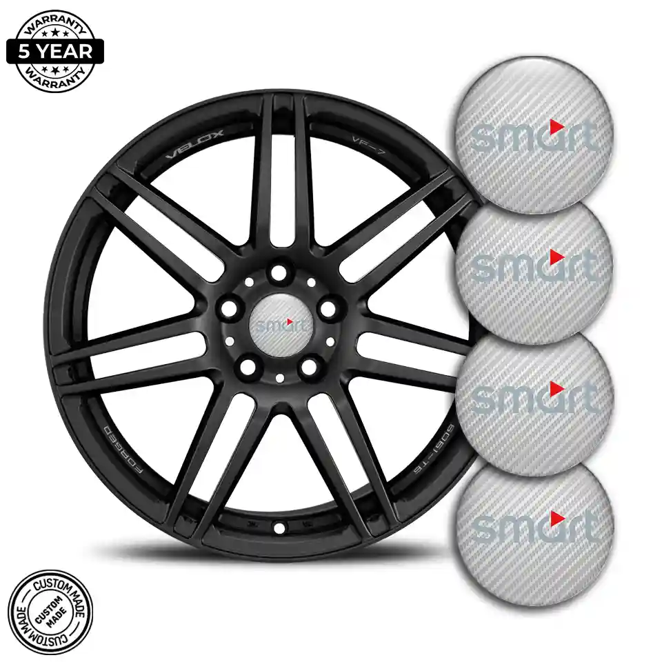 Mercedes Smart Logo Emblem Self-Adhesive Refined Design