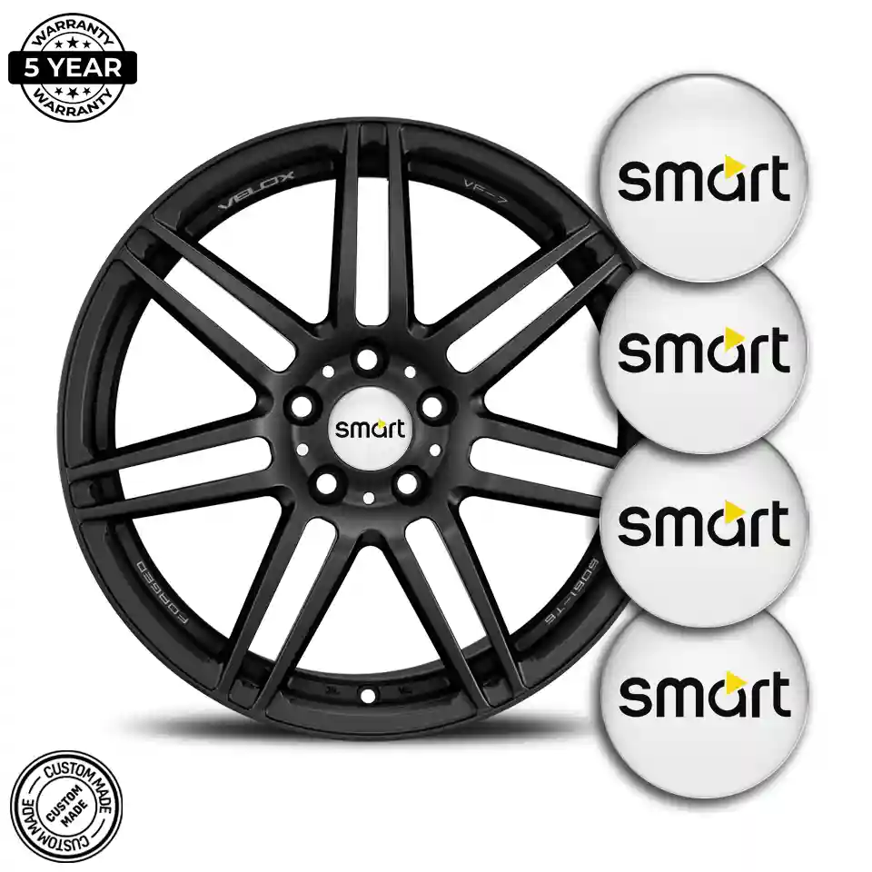 Mercedes Smart Logo Emblem Self-Adhesive Sleek Style
