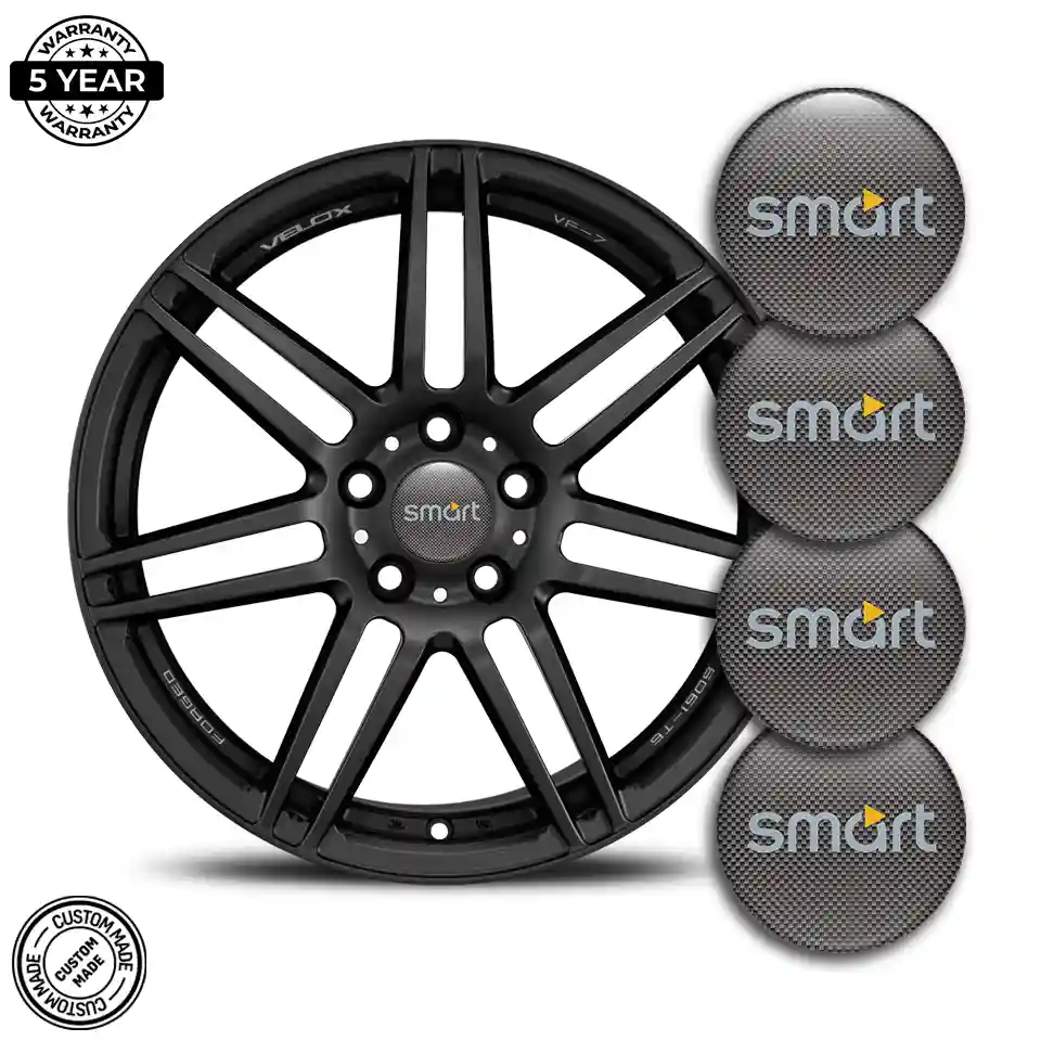 Mercedes Smart Logo Silicone Badge Refined Design