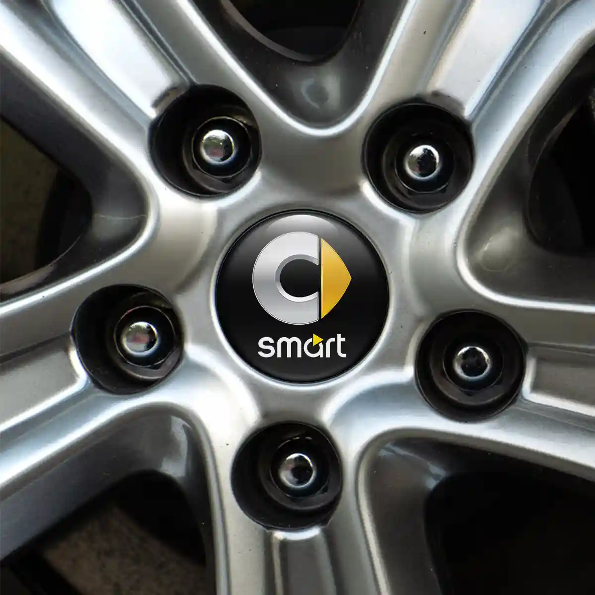 Mercedes Smart Logo Silicone Emblem Elite Finish