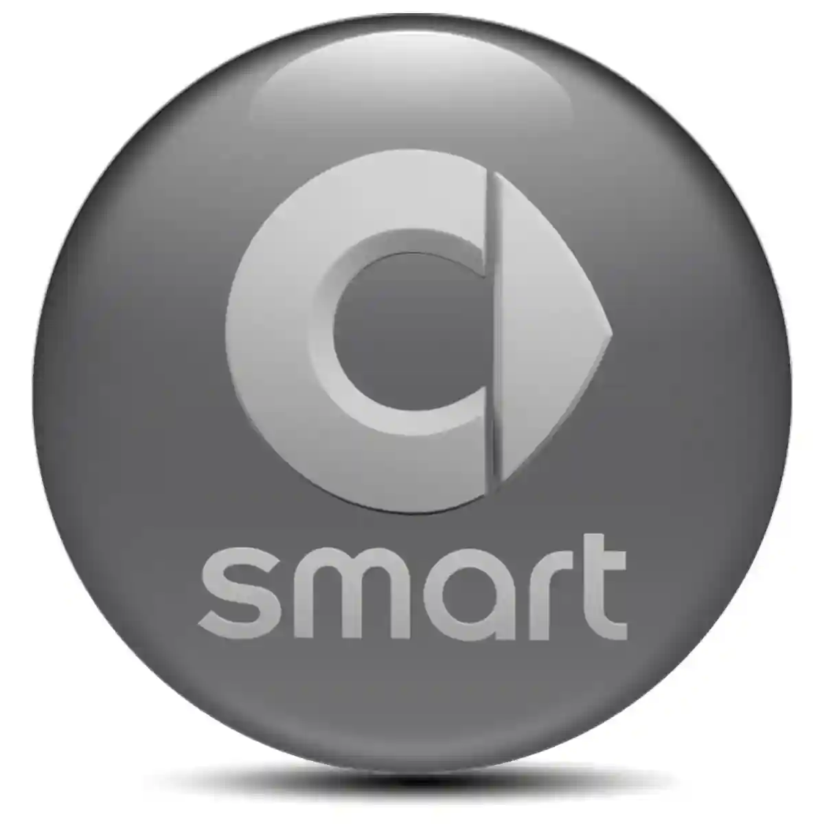 Mercedes Smart Logo Sticker Refined Design