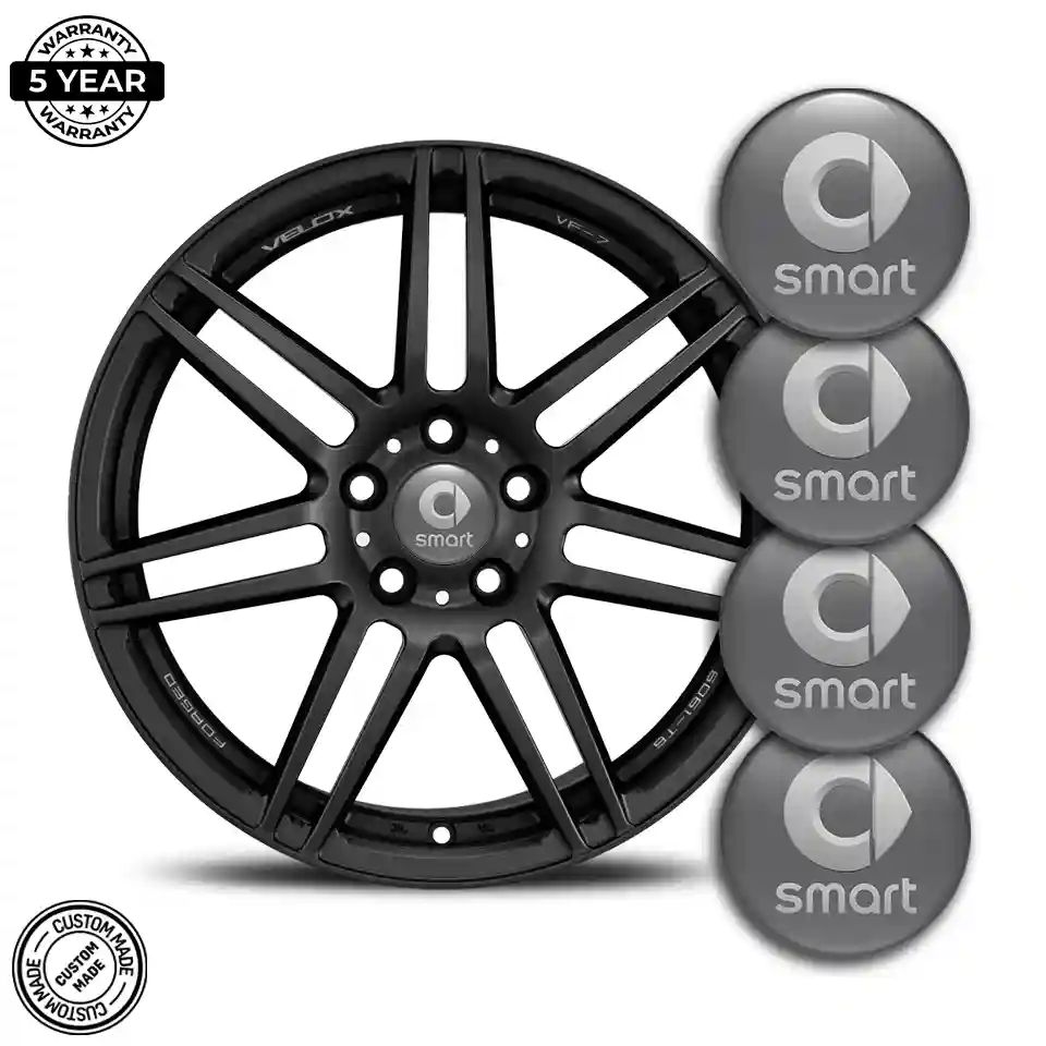 Mercedes Smart Logo Sticker Refined Design