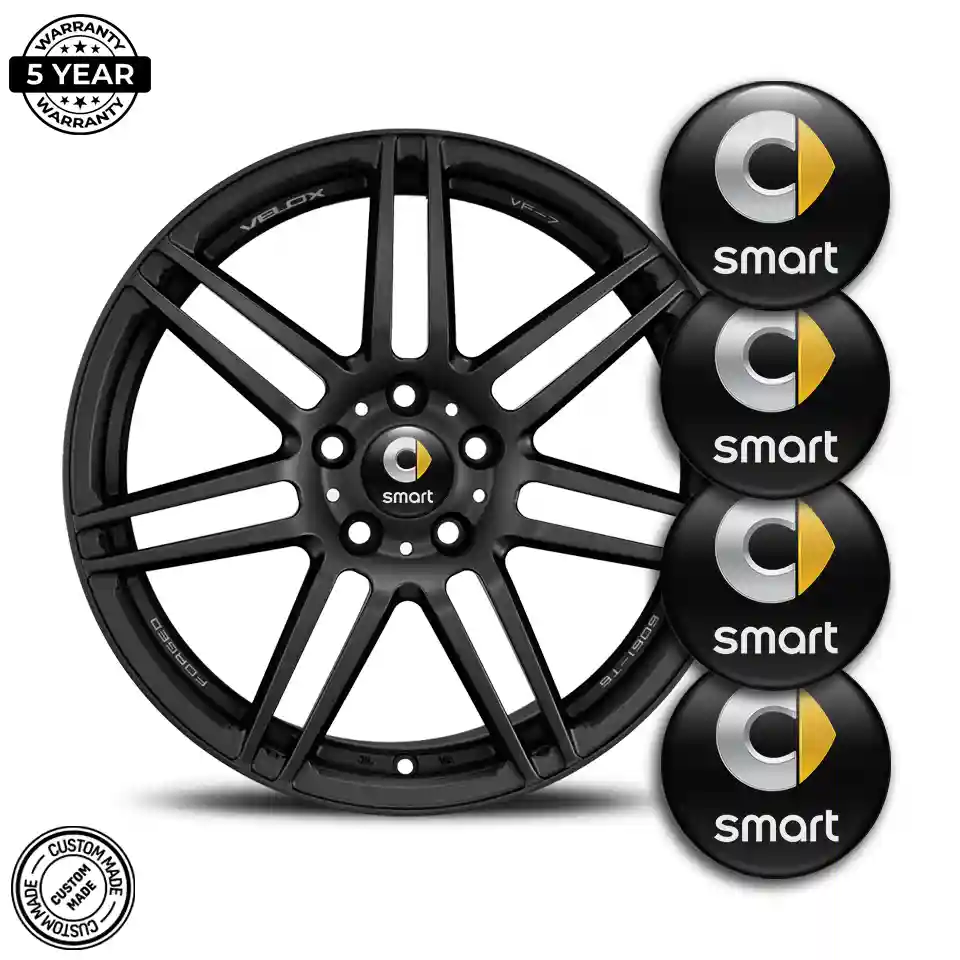 Mercedes Smart Silicone Emblem Sleek Style