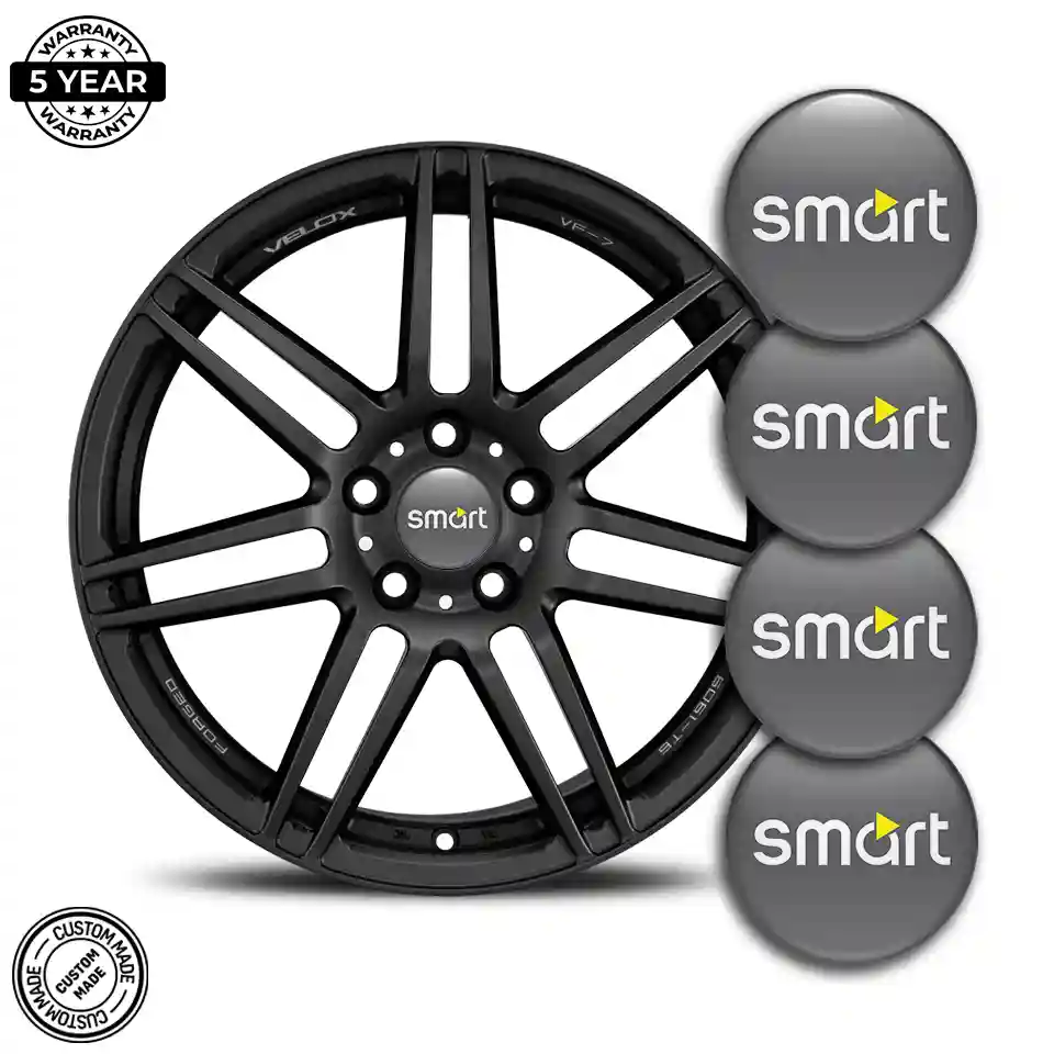 Mercedes Smart Silicone Sticker Self-Adhesive Sleek Style