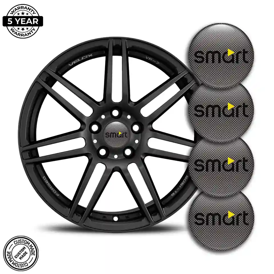 Mercedes Smart Silicone Sticker Sleek Style