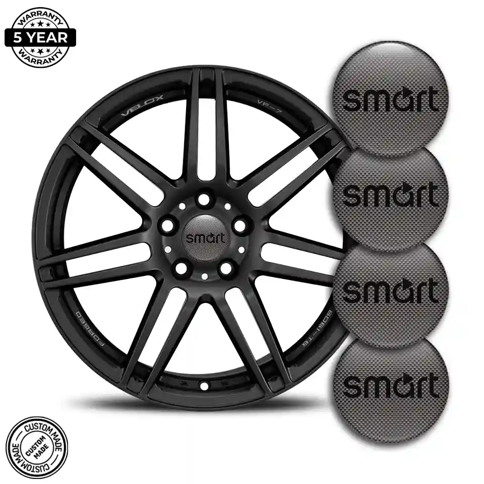 Mercedes Smart Sticker Epoxy 3D Gel Refined Design