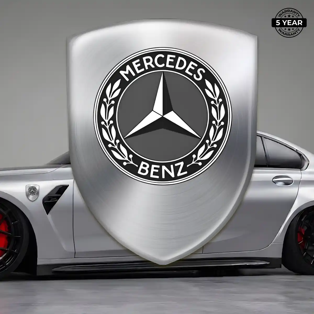 Mercedes Sticker Elite Finish