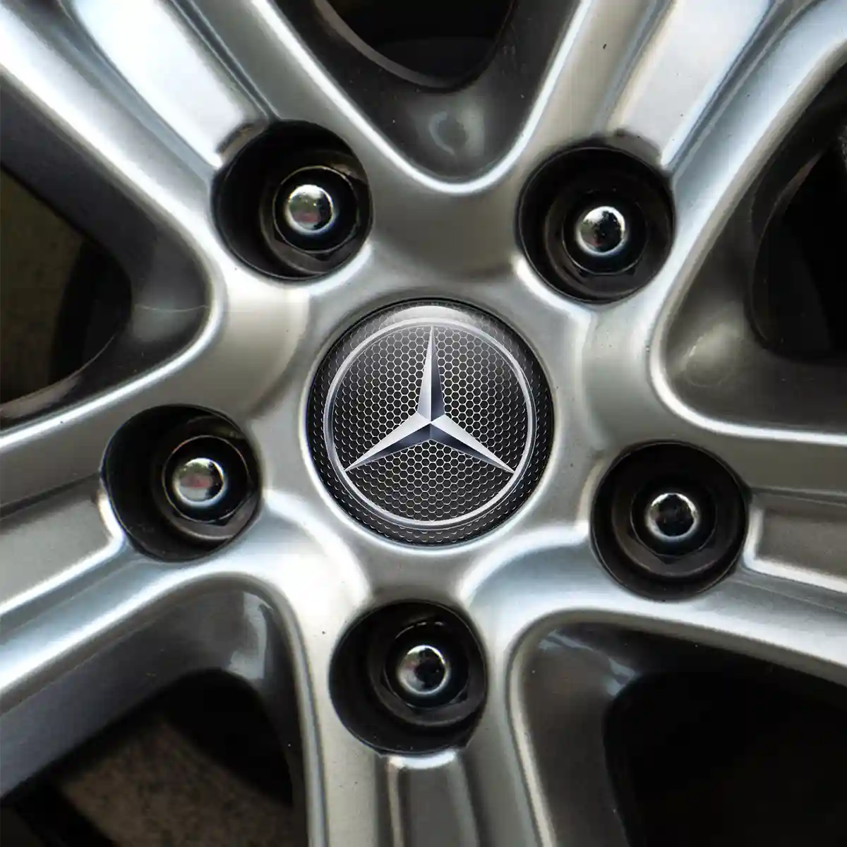 Mercedes Sticker Epoxy 3D Gel High Quality