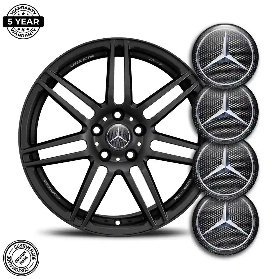 Mercedes Sticker Epoxy 3D Gel High Quality