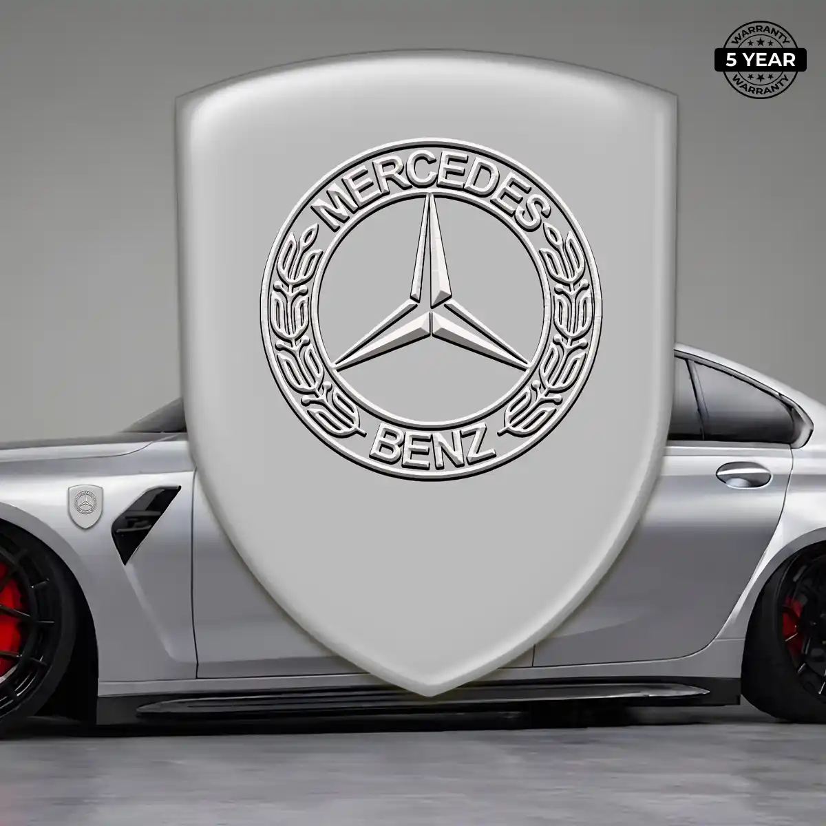 Mercedes Sticker Refined Design