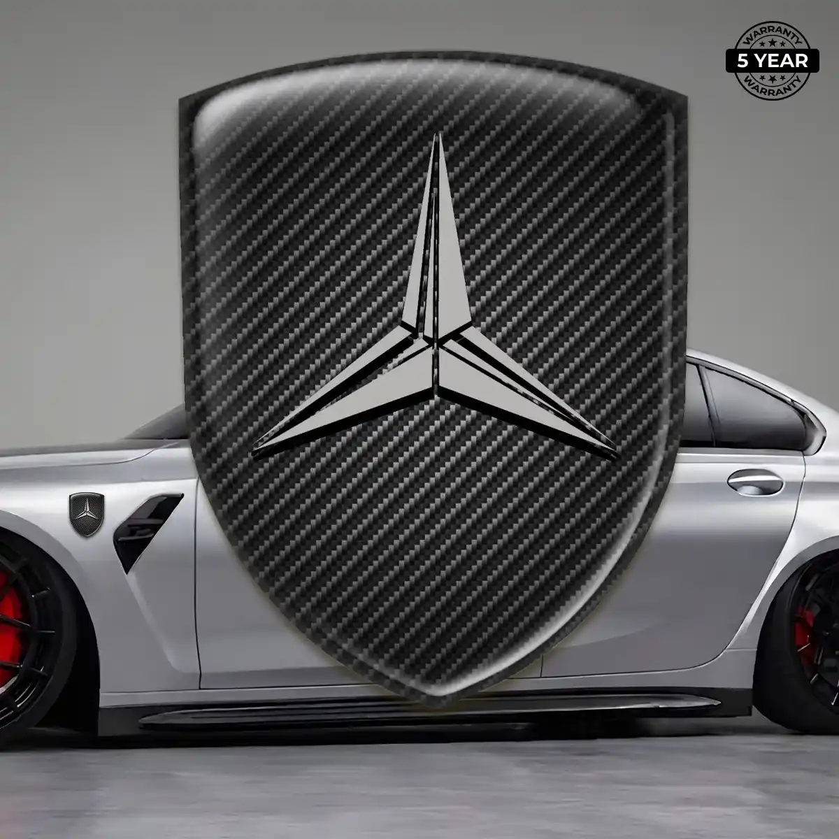 Mercedes Sticker Sleek Style