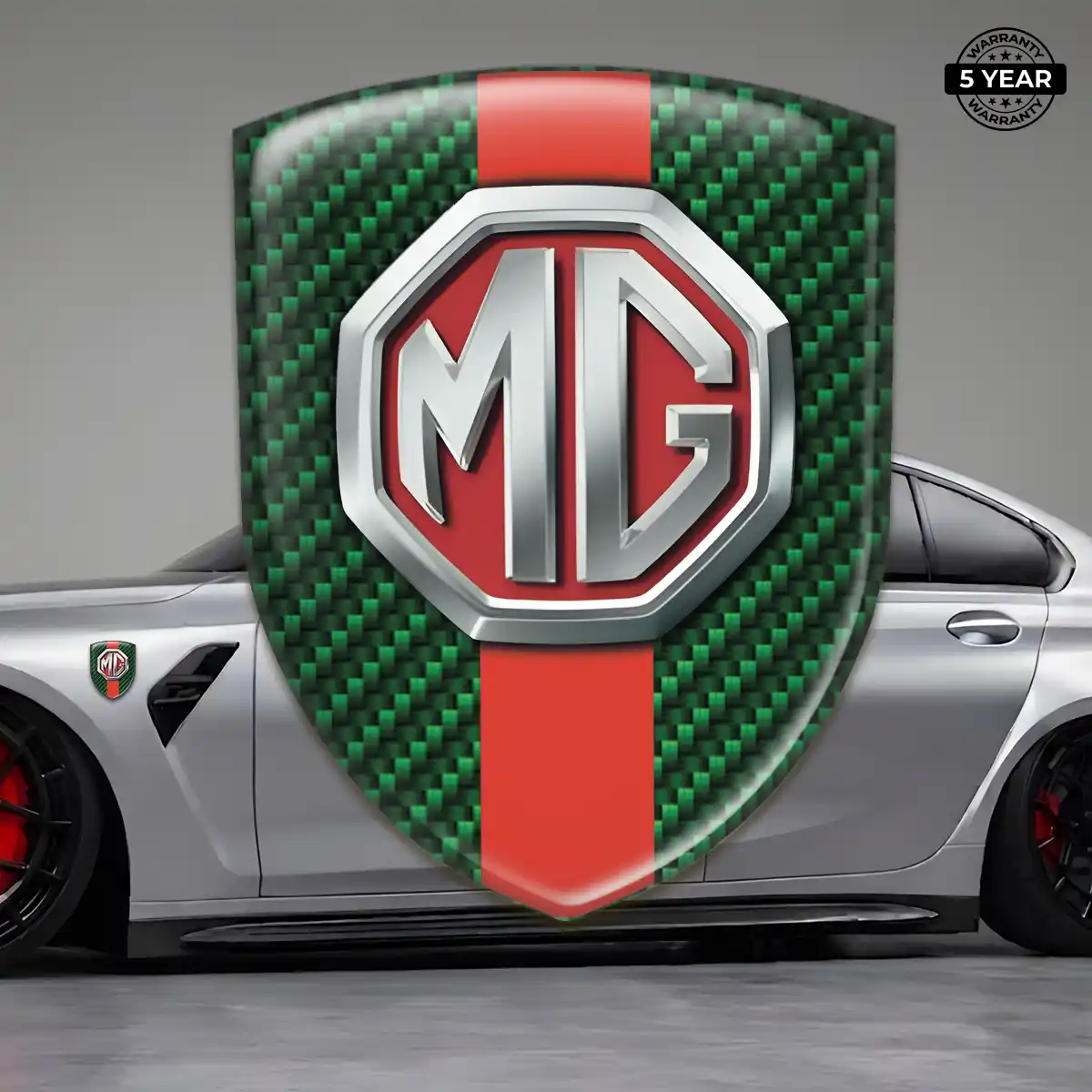 MG 3D Badge Sticker Elite Finish