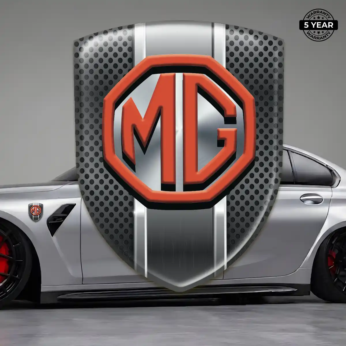 MG 3D Badge Sticker Interior Elegance