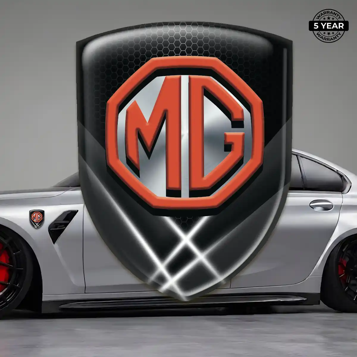 MG 3D Badge Sticker Noble Edition
