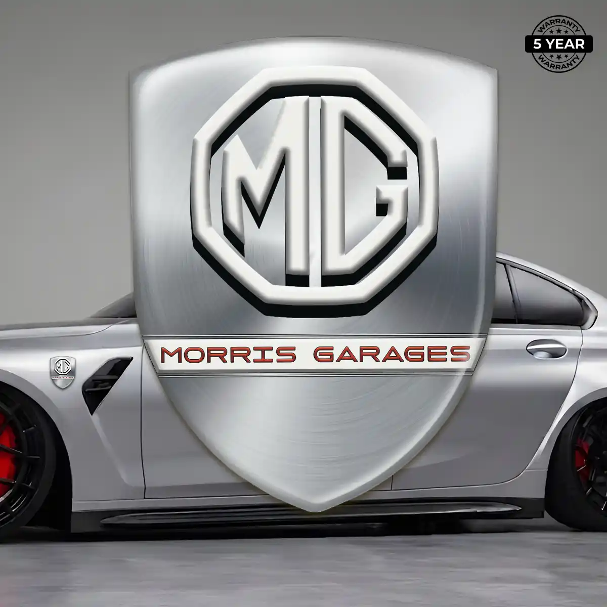 MG 3D Badge Sticker Signature Grade