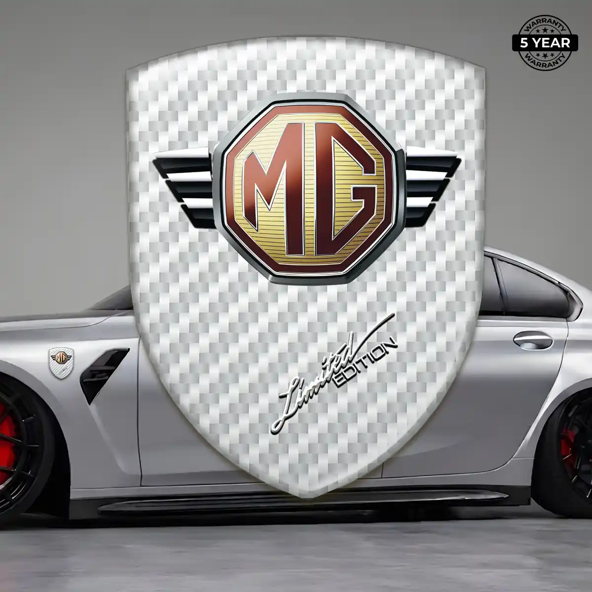 MG 3D Badge Sticker Superior Craft