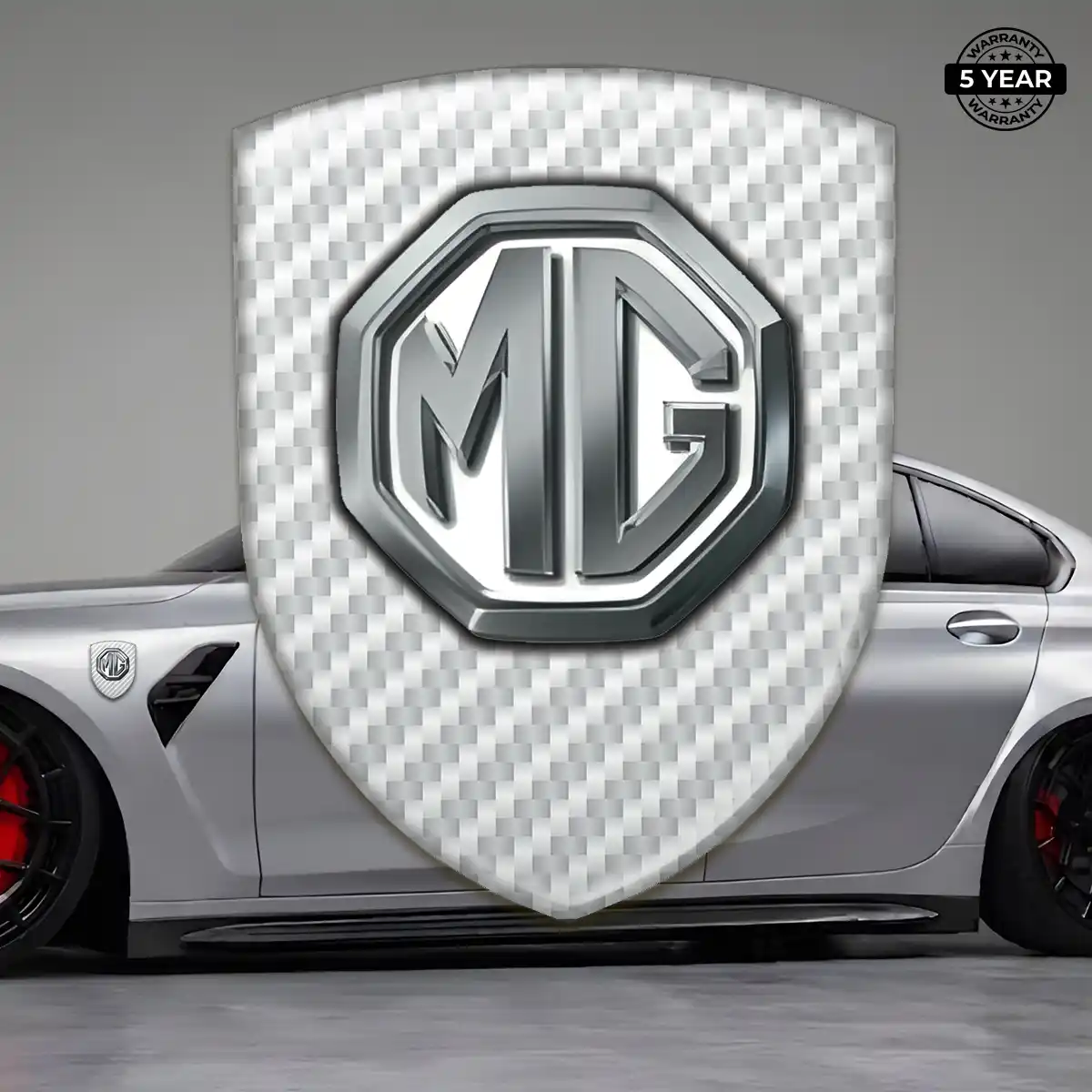 MG 3D Domed Sticker Cabin Style