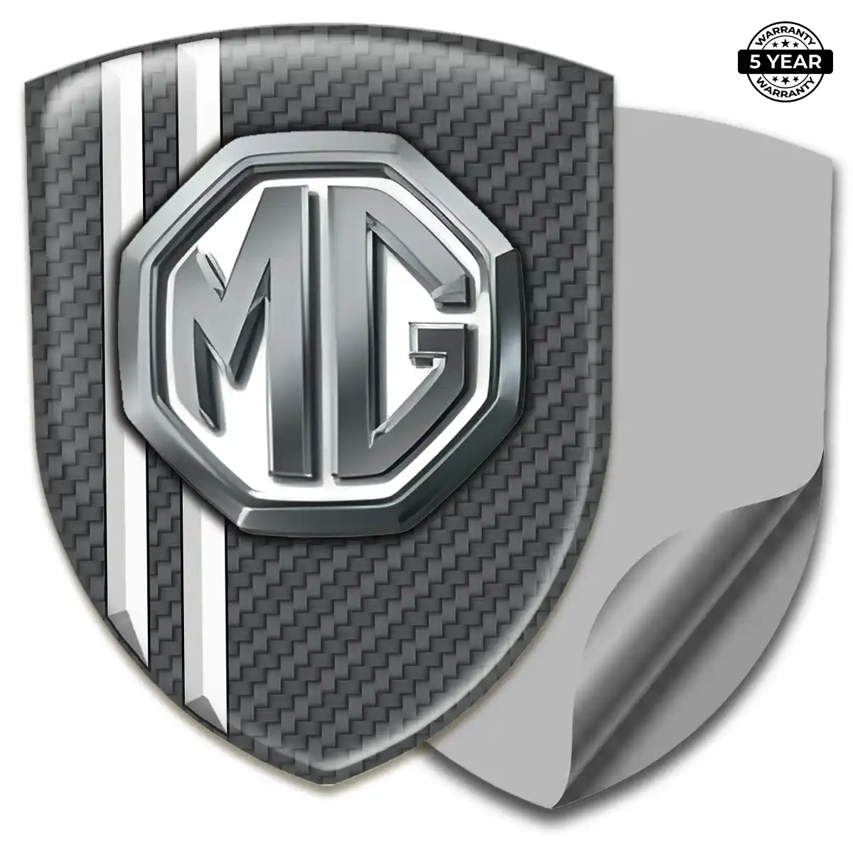 MG 3D Domed Sticker Elite Finish