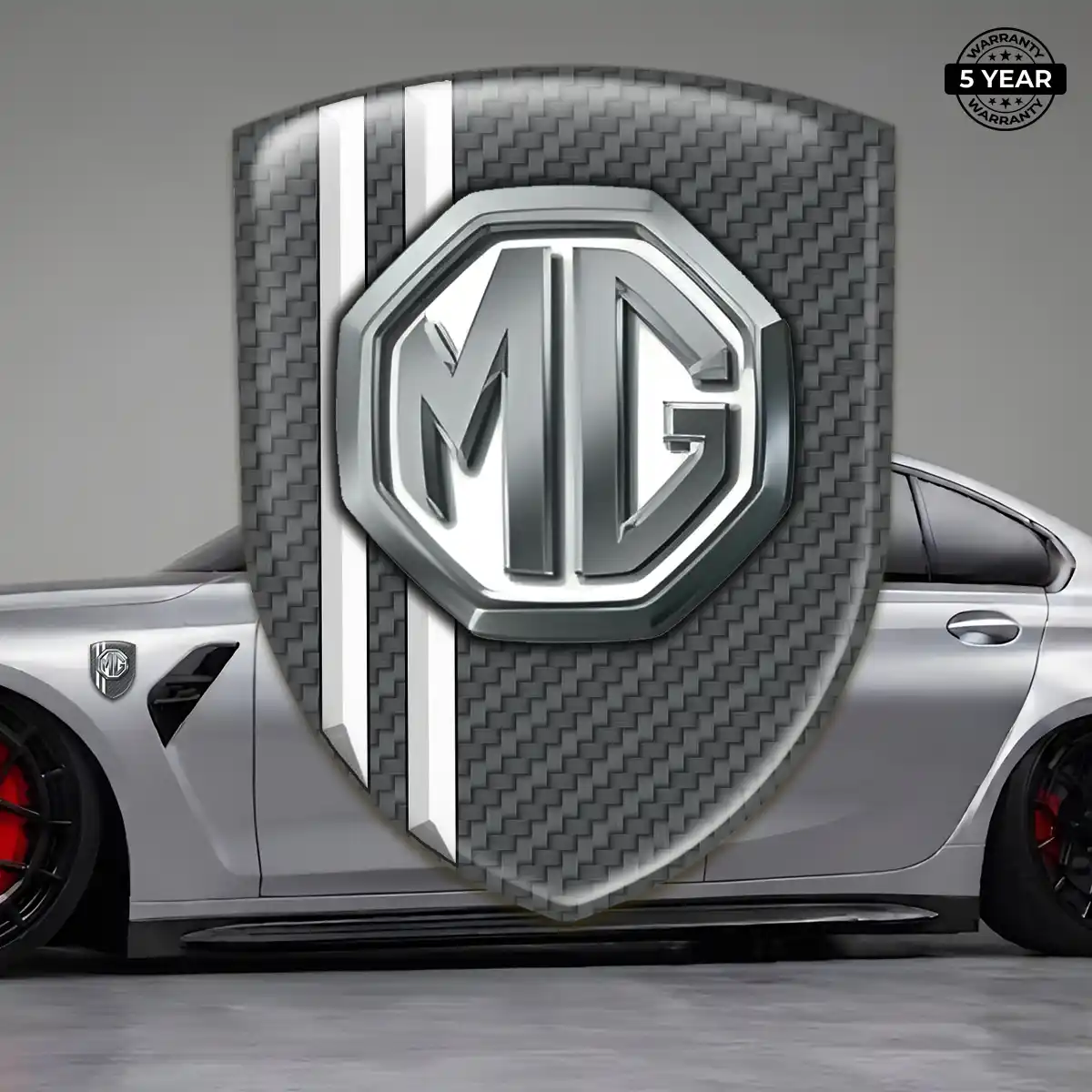 MG 3D Domed Sticker Elite Finish