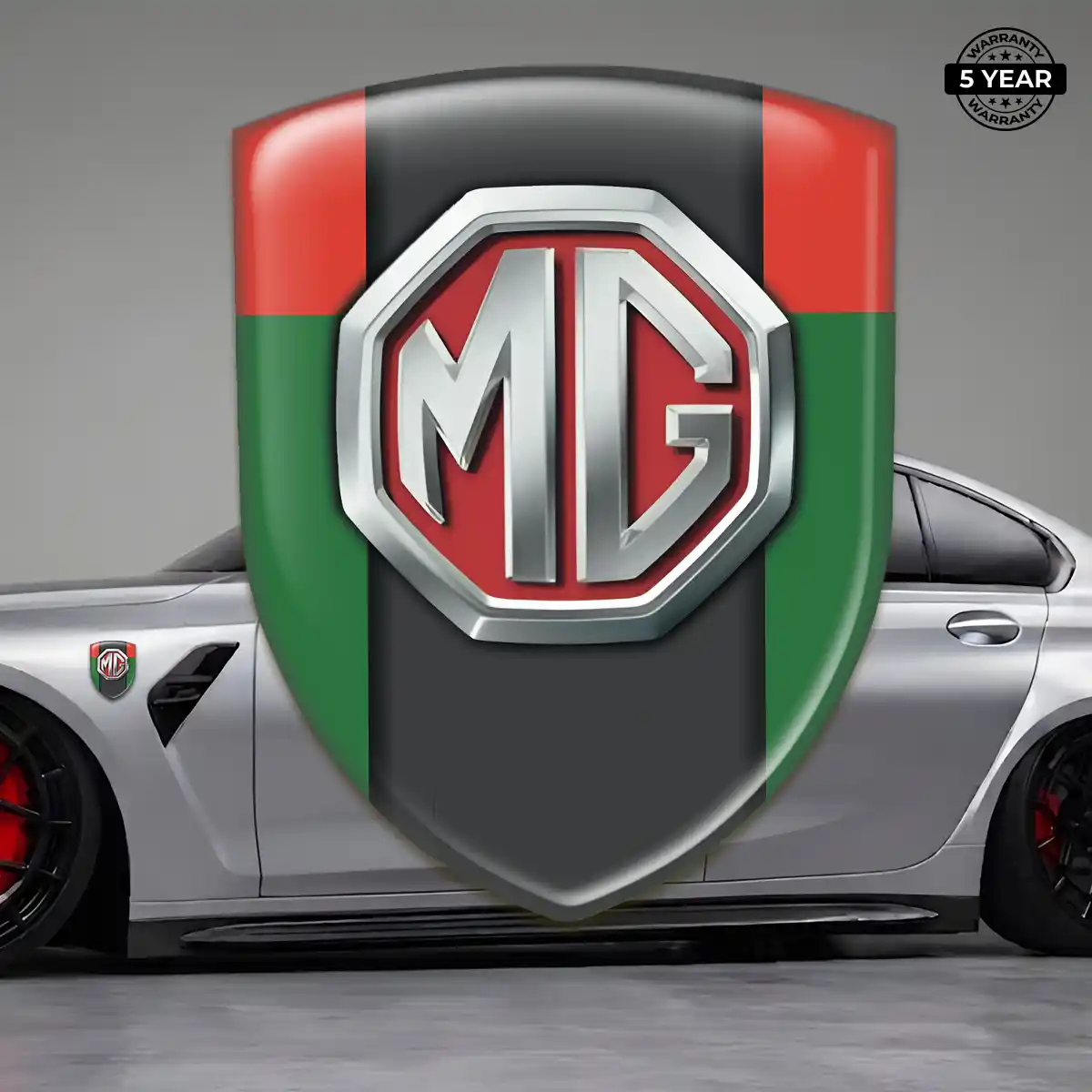 MG 3D Domed Sticker Outer Style
