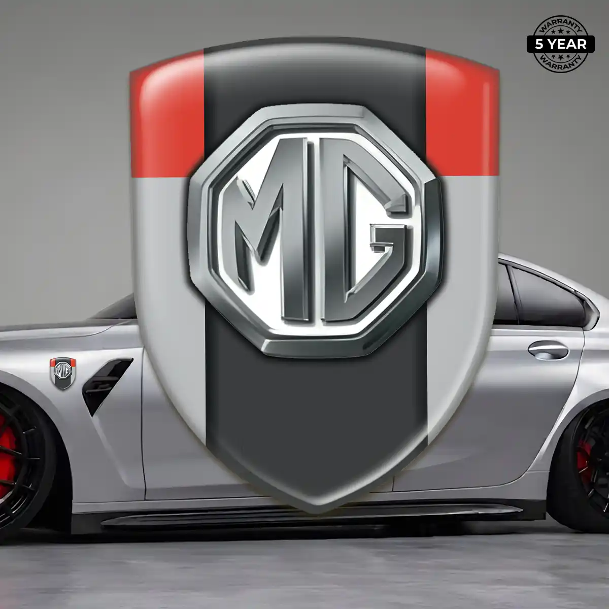 MG 3D Domed Sticker Premium Dome
