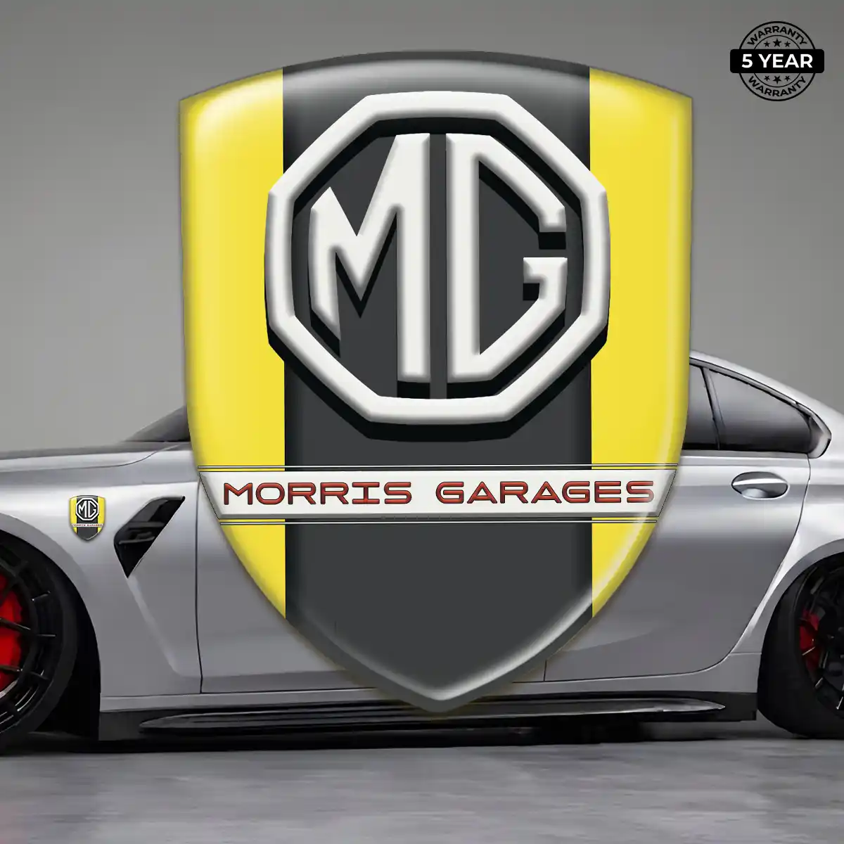 MG 3D Domed Sticker Refined Design