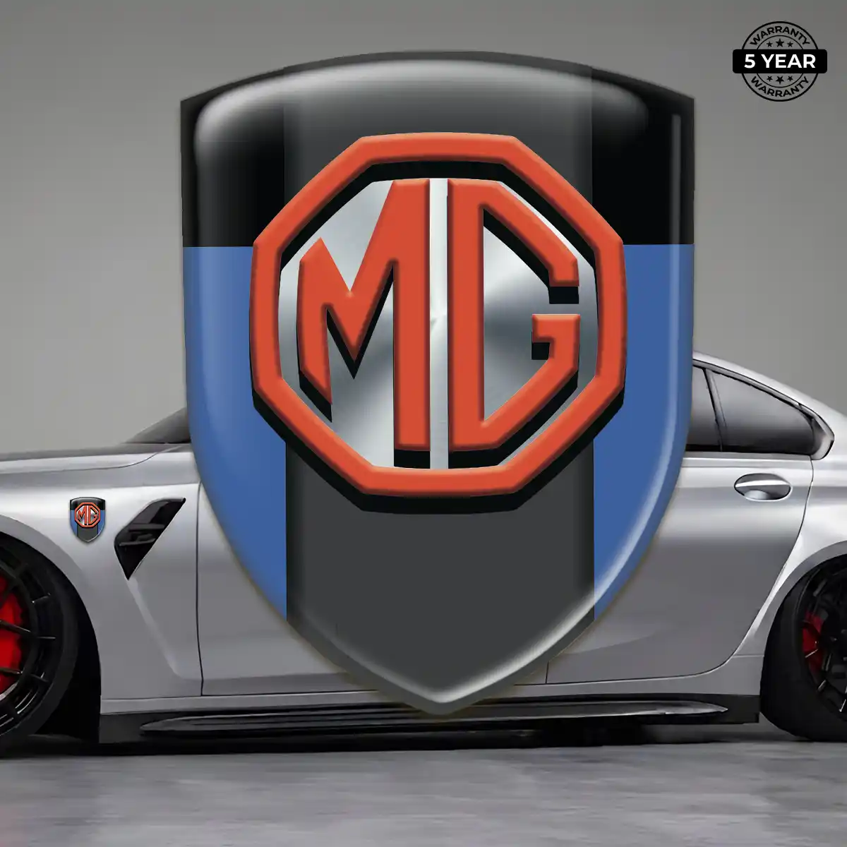 MG 3D Domed Sticker Signature Grade