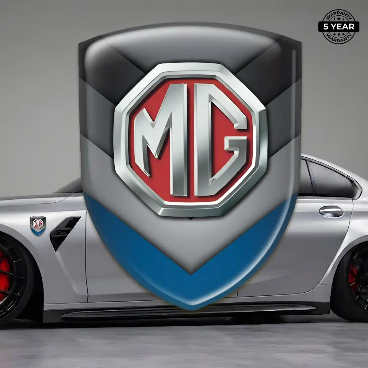 MG 3D Emblem Sticker Elite Edition