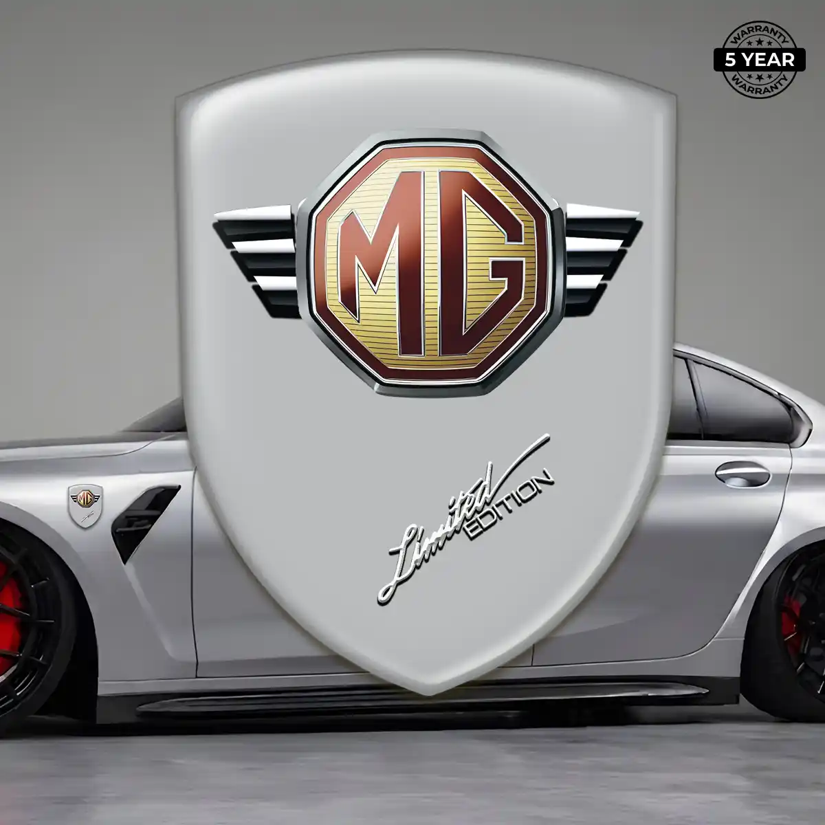 MG 3D Emblem Sticker Elite Finish