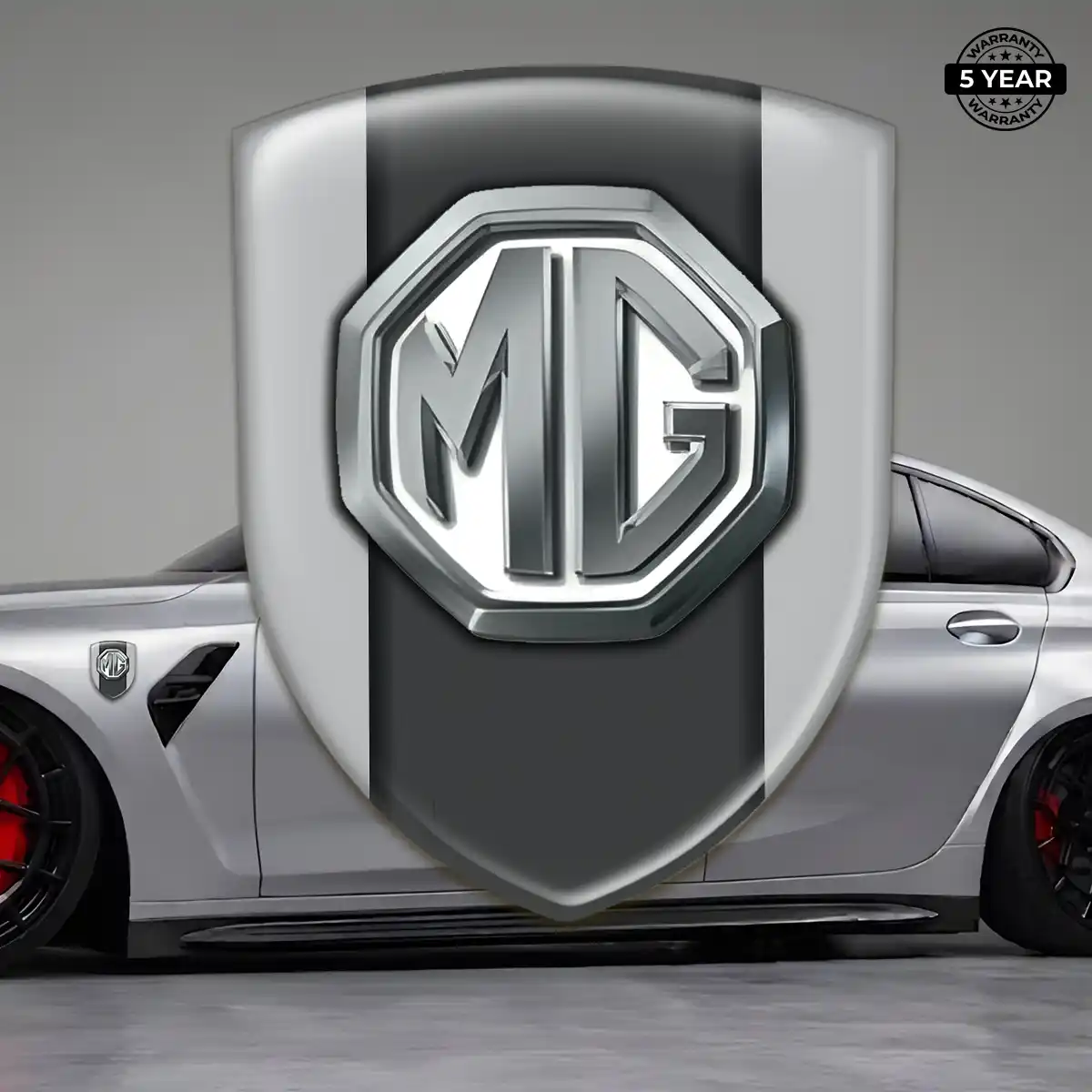 MG 3D Emblem Sticker Interior Luxe