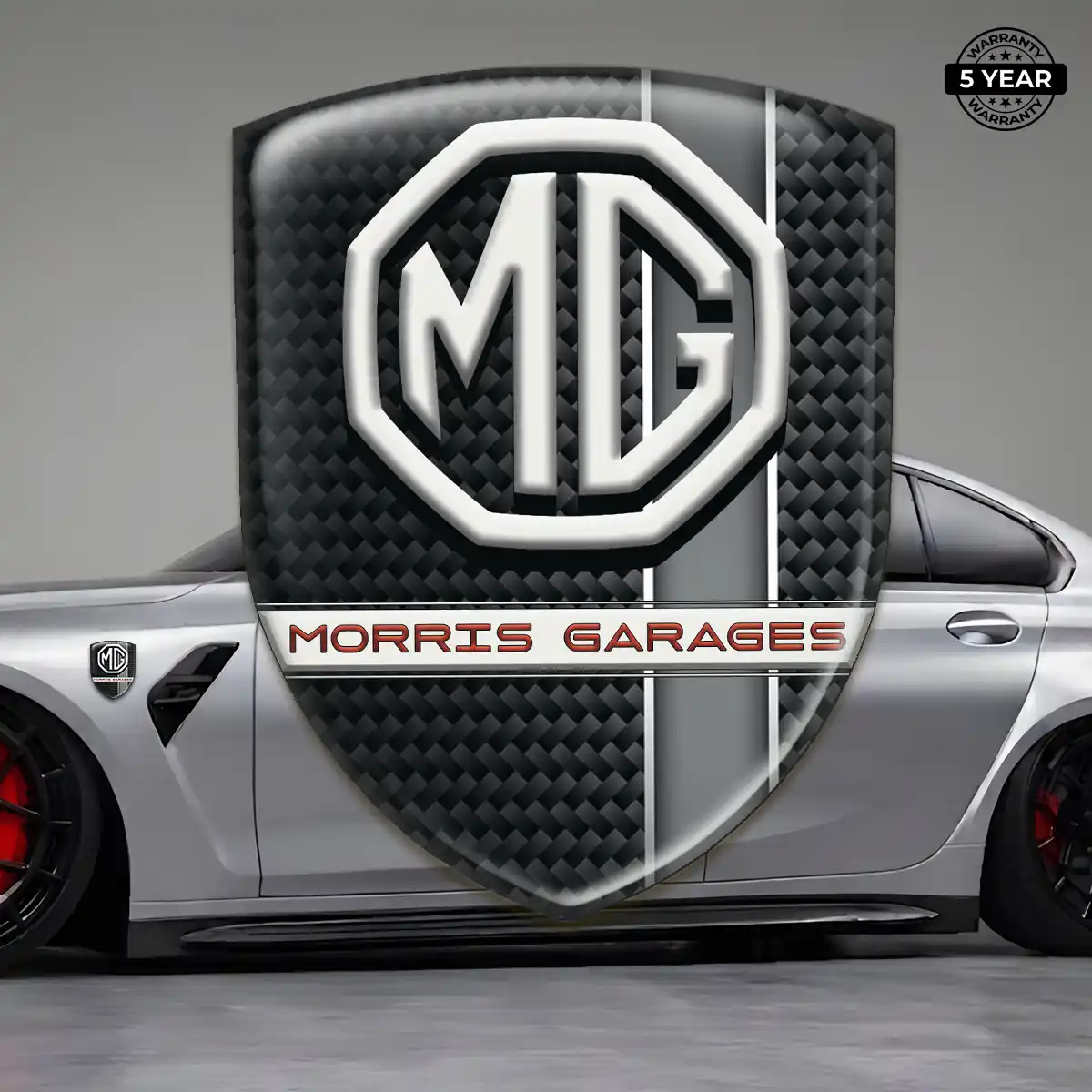 MG 3D Emblem Sticker Prime Quality