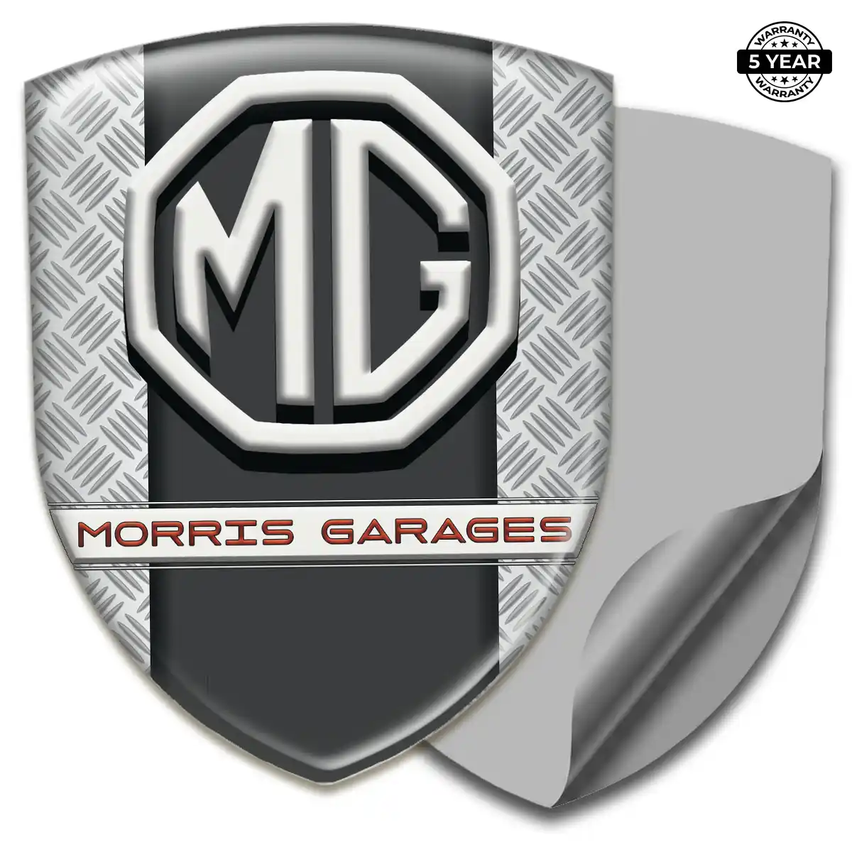 MG 3D Emblem Sticker Resin Elite