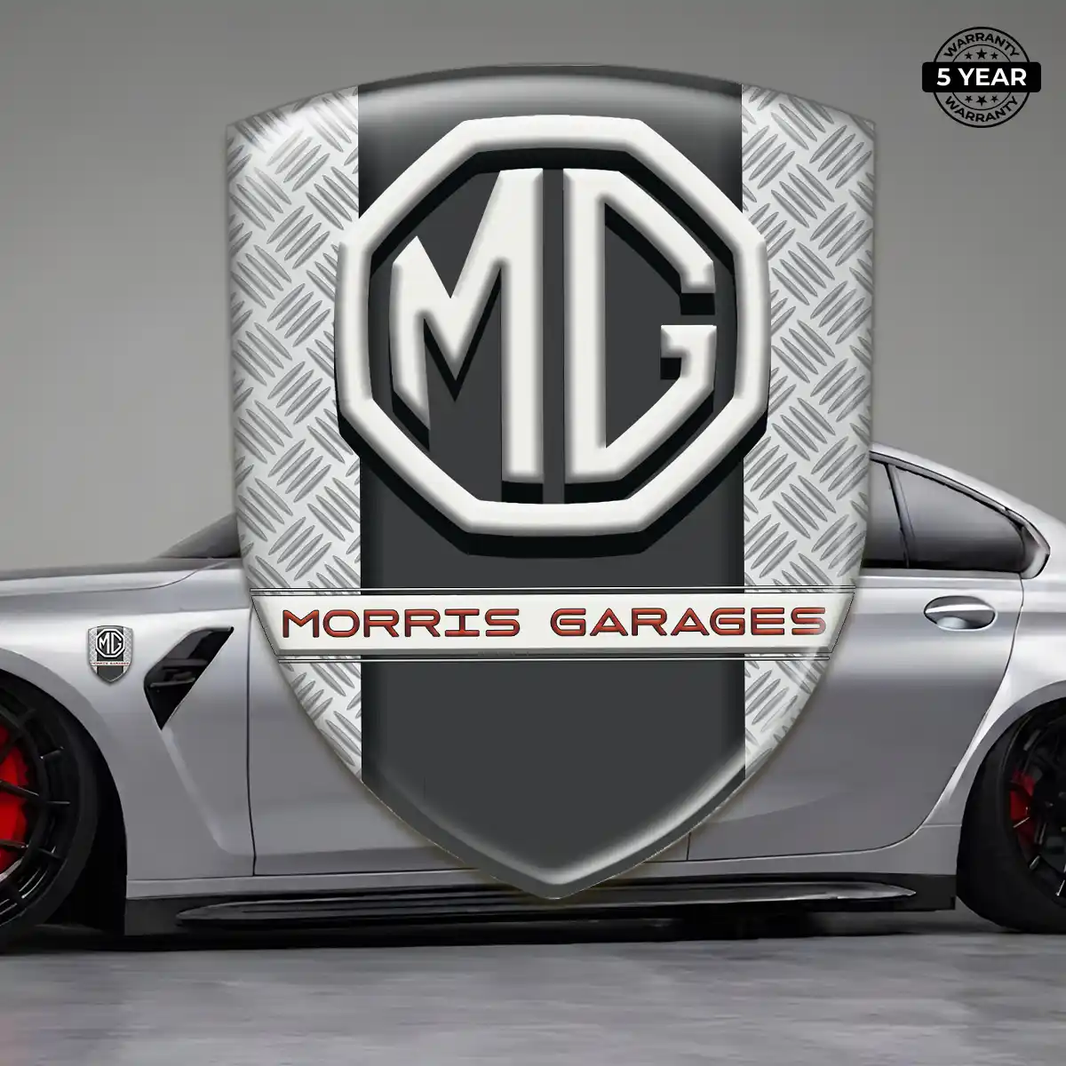MG 3D Emblem Sticker Resin Elite