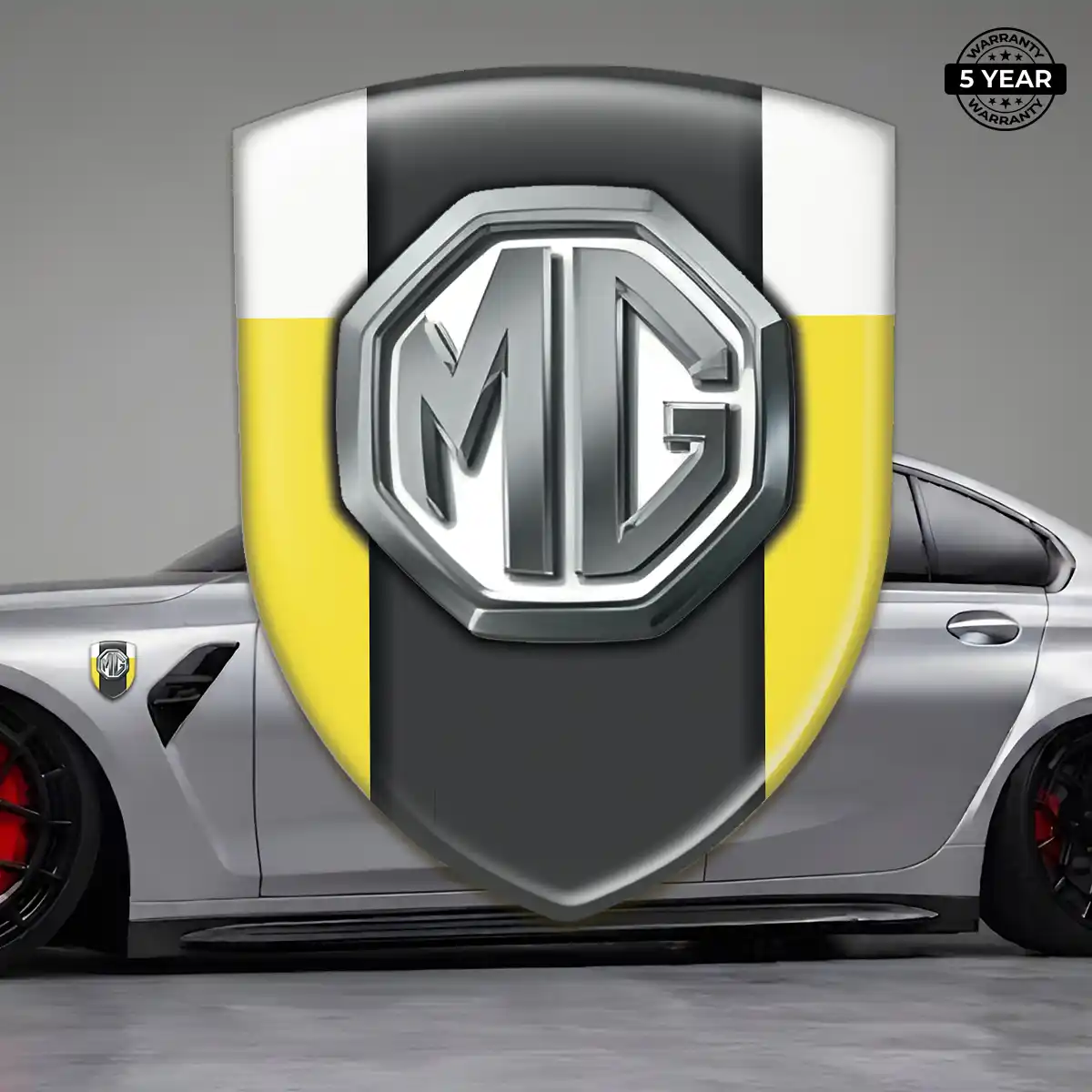 MG 3D Emblem Sticker Signature Grade
