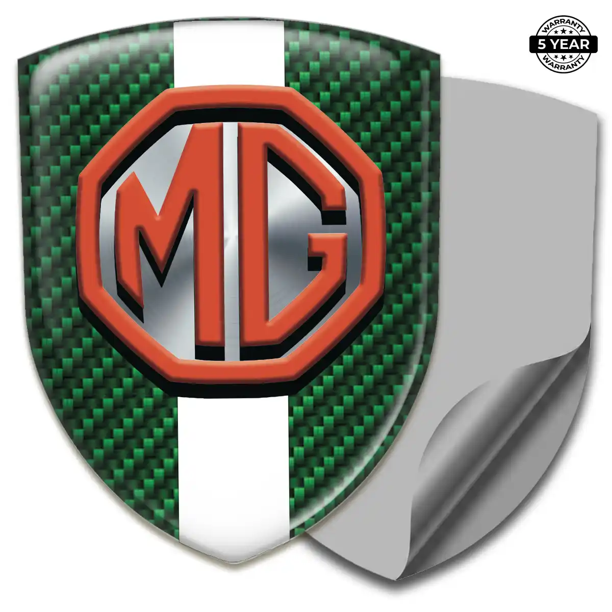 MG 3D Emblem Sticker Superior Craft