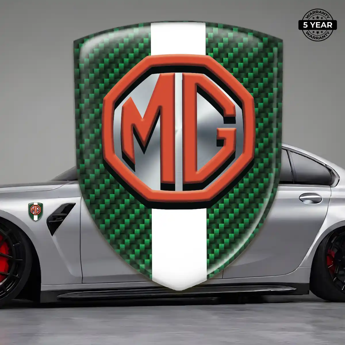 MG 3D Emblem Sticker Superior Craft