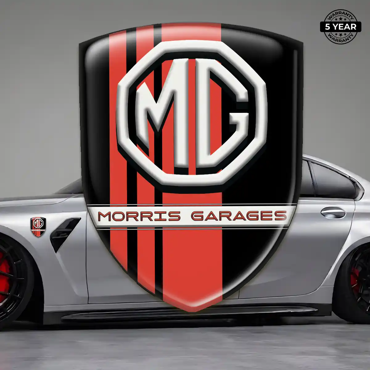 MG 3D Gel Sticker Exterior Luxe