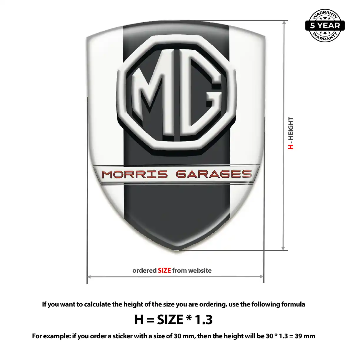 MG 3D Gel Sticker Resin Luxe