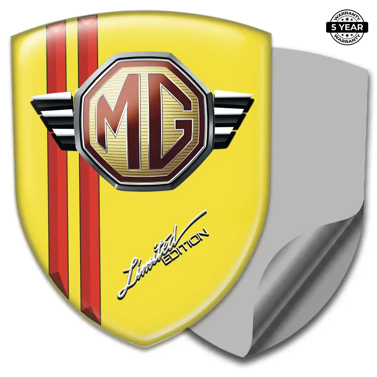 MG 3D Logo Sticker Elite Finish