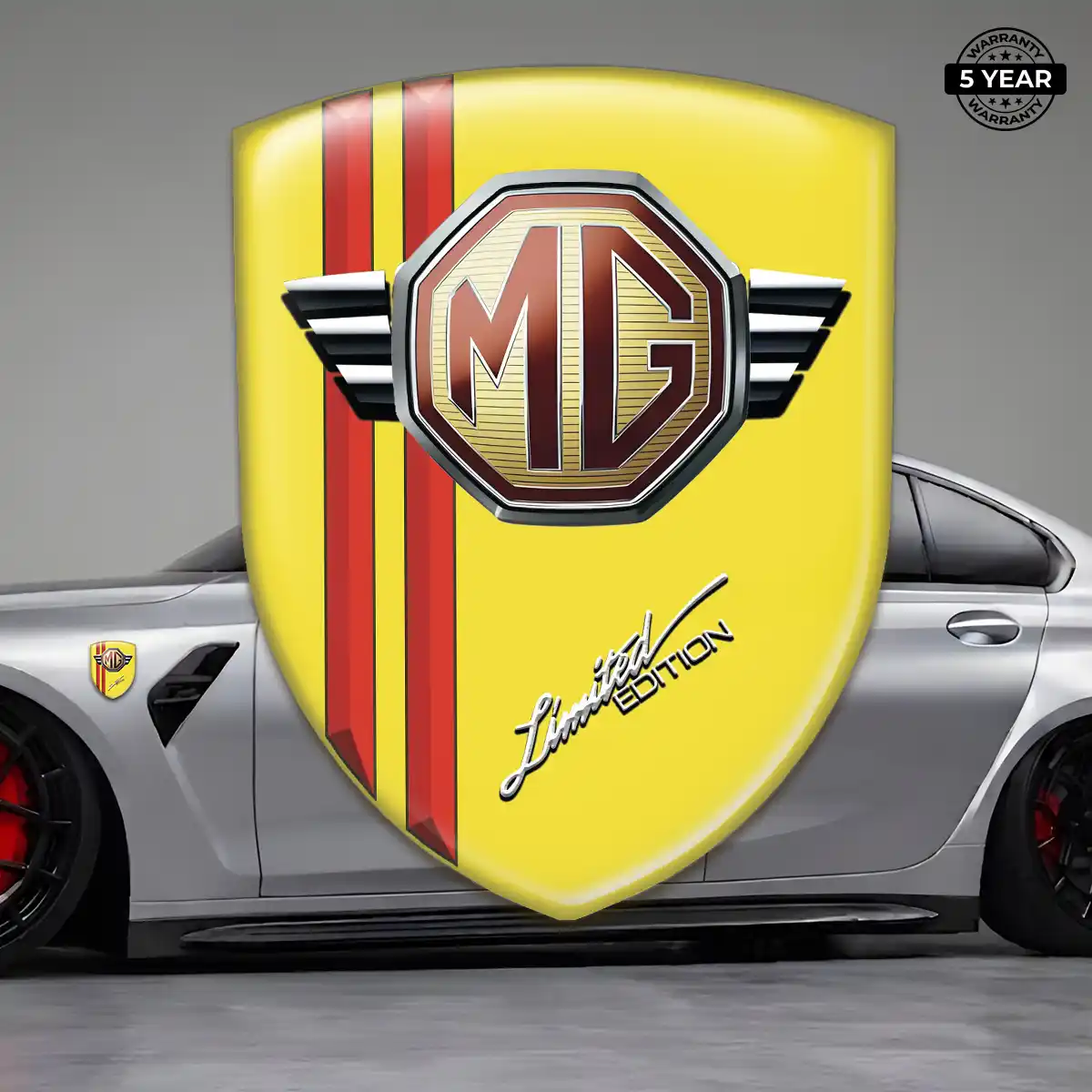 MG 3D Logo Sticker Elite Finish