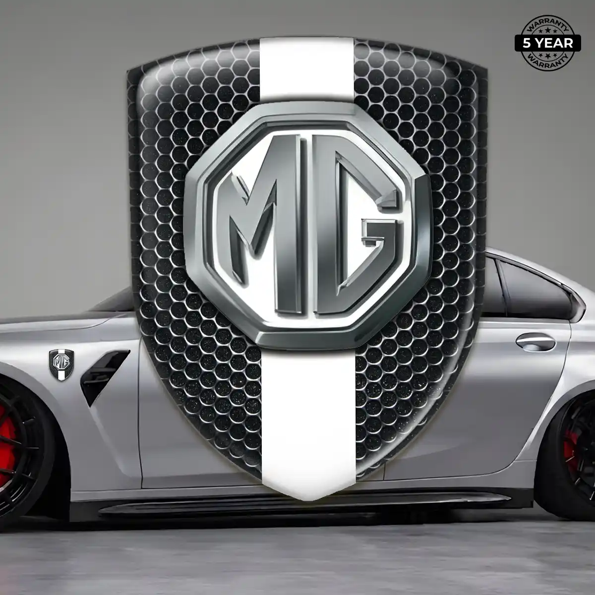 MG 3D Logo Sticker Exterior Luxe