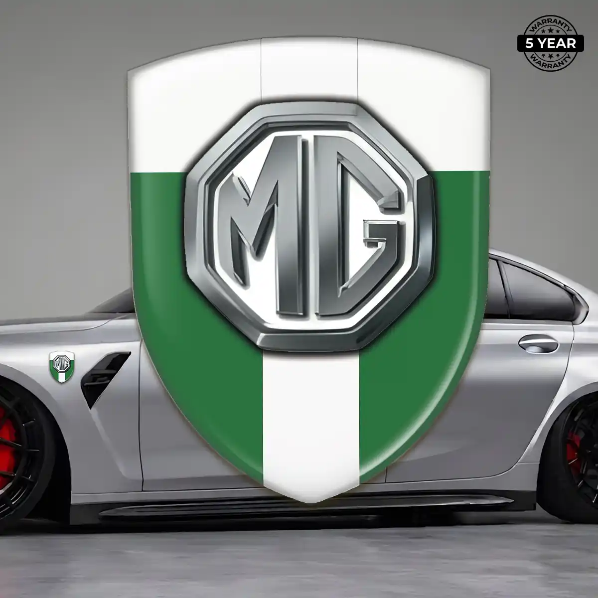 MG 3D Logo Sticker Opulent Line