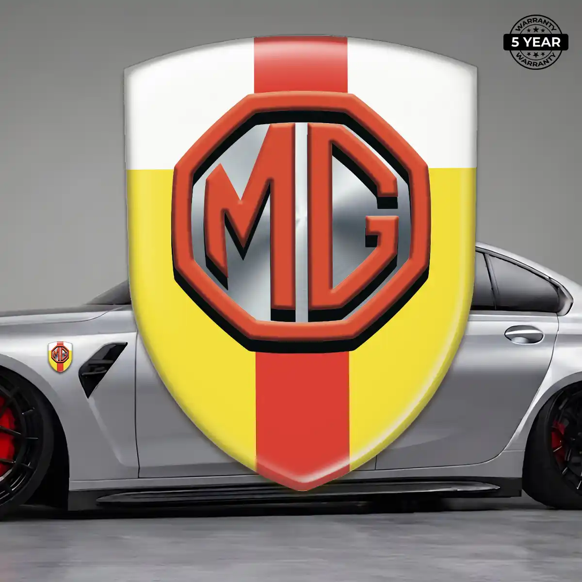 MG 3D Logo Sticker Resin Elite