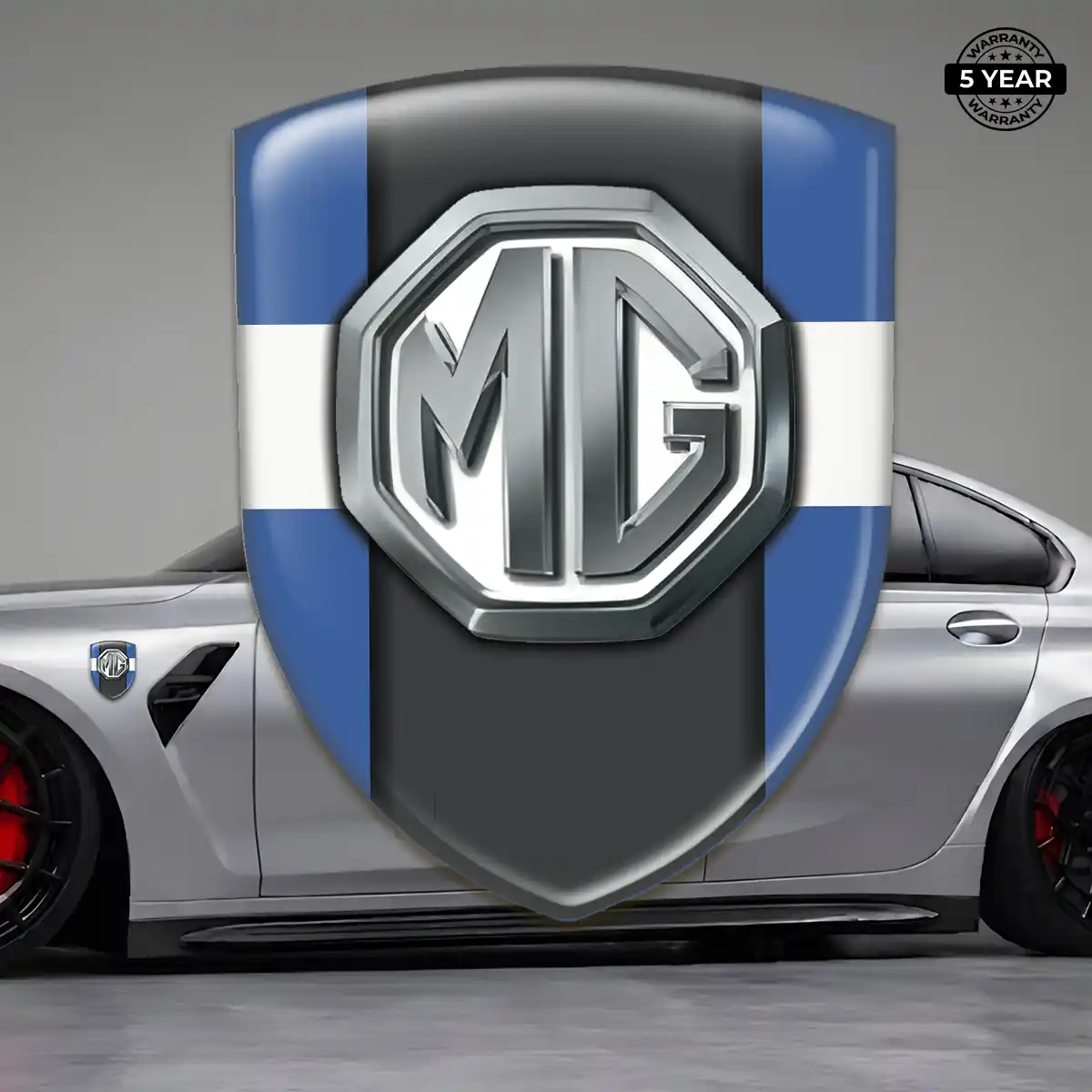 MG 3D Logo Sticker Superior Craft