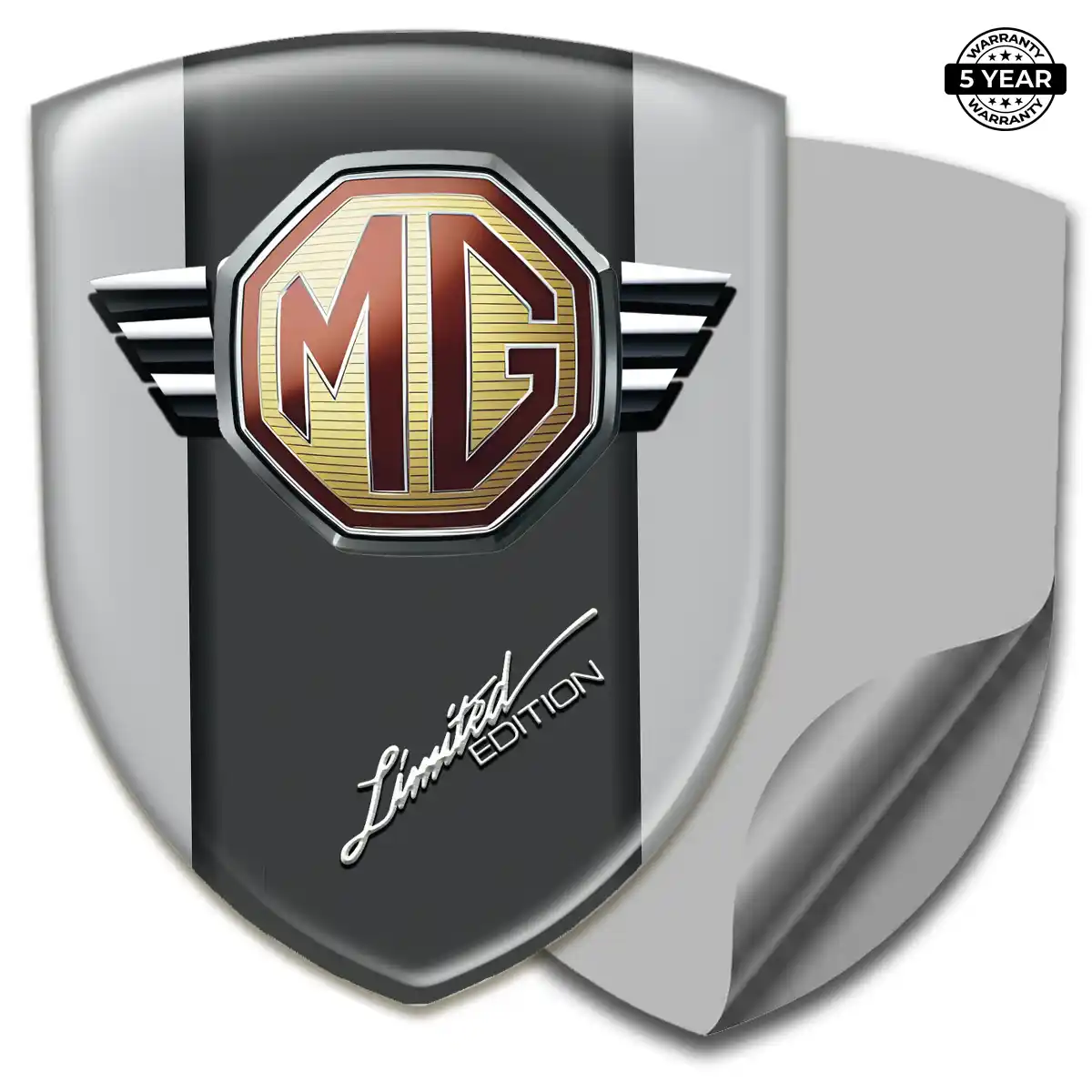 MG 3D Resin Sticker Refined Design