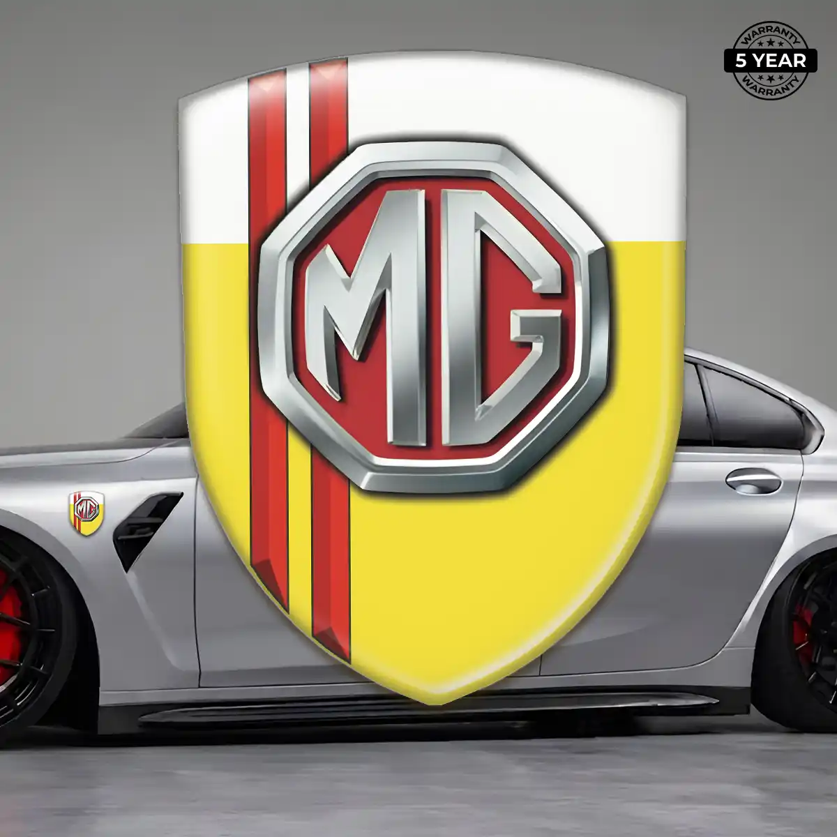 MG 3D Resin Sticker Sleek Style