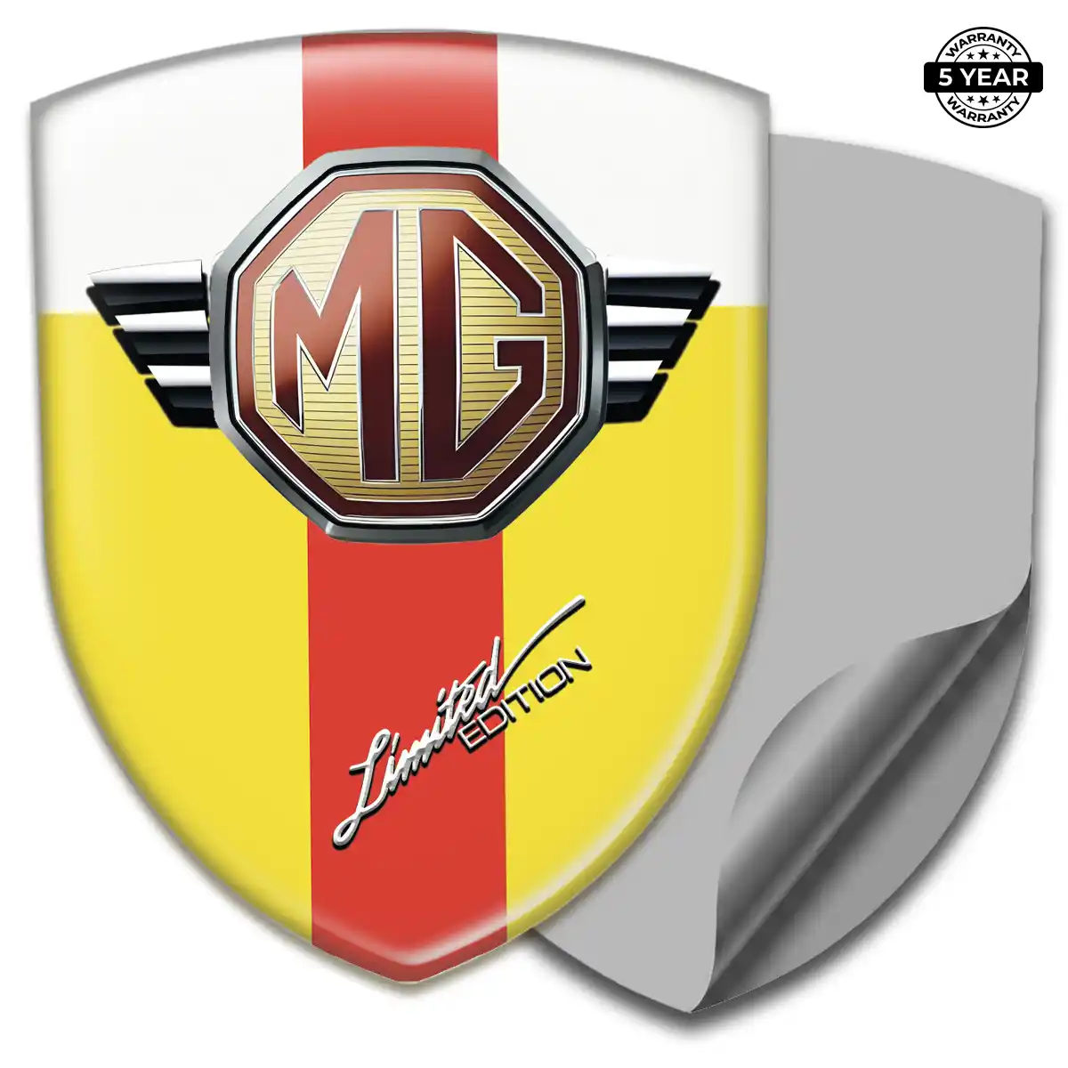 MG Automotive Emblem Sticker Deluxe Edition