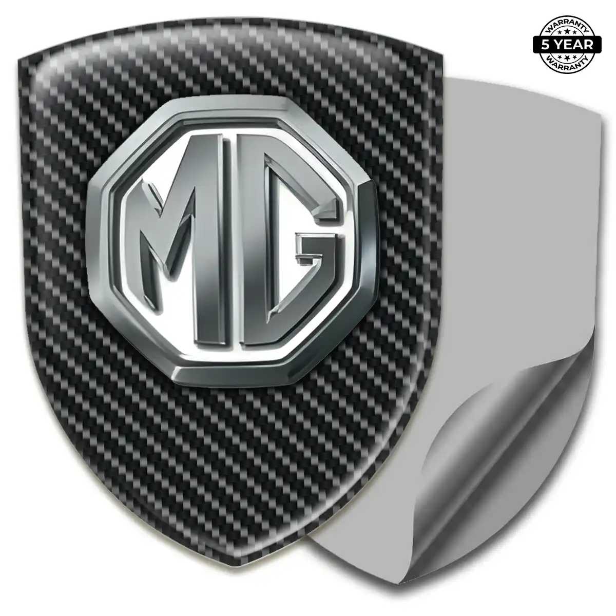 MG Automotive Emblem Sticker Elite Finish