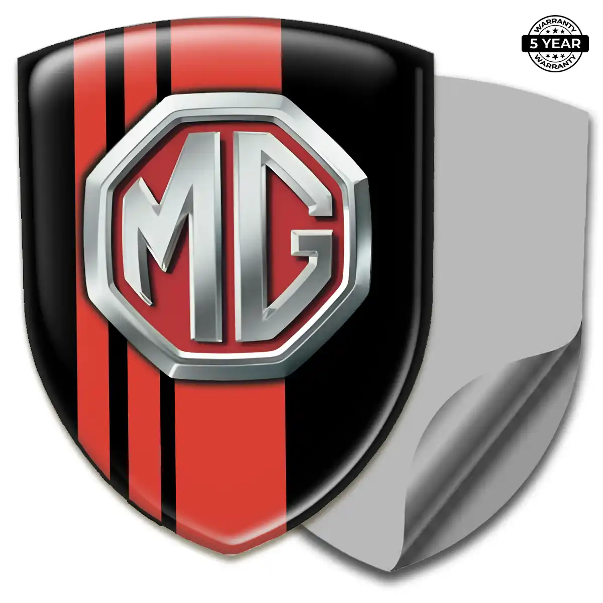 MG Automotive Emblem Sticker Interior Elegance